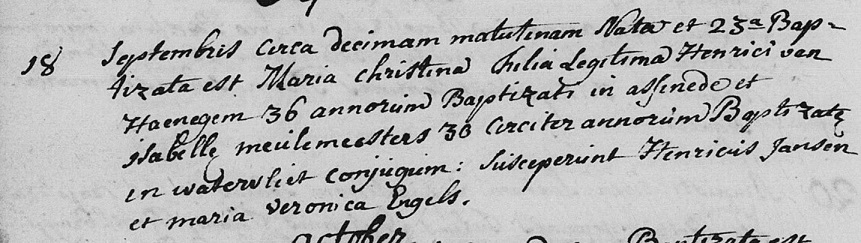 Maria Christina van Haenegem